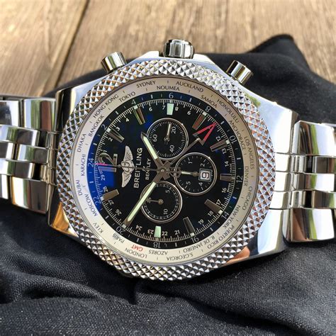 stainless steel breitling for bentley timepieces|Bentley Breitling watches prices chronograph.